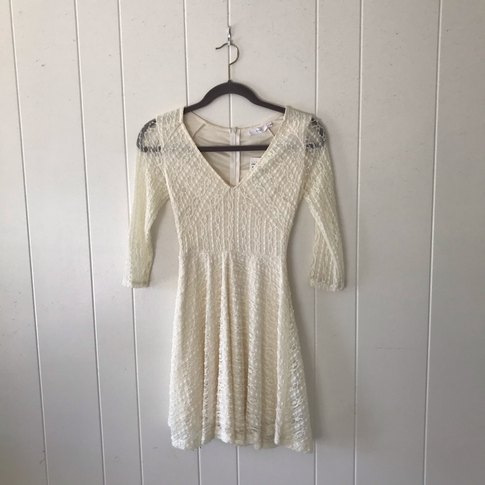Off white lace dress